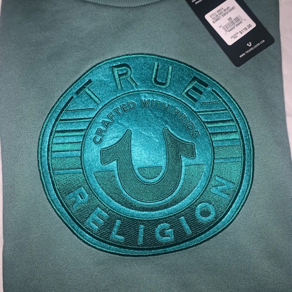 True Religion Crop Top Sweater - Picture 2 of 7